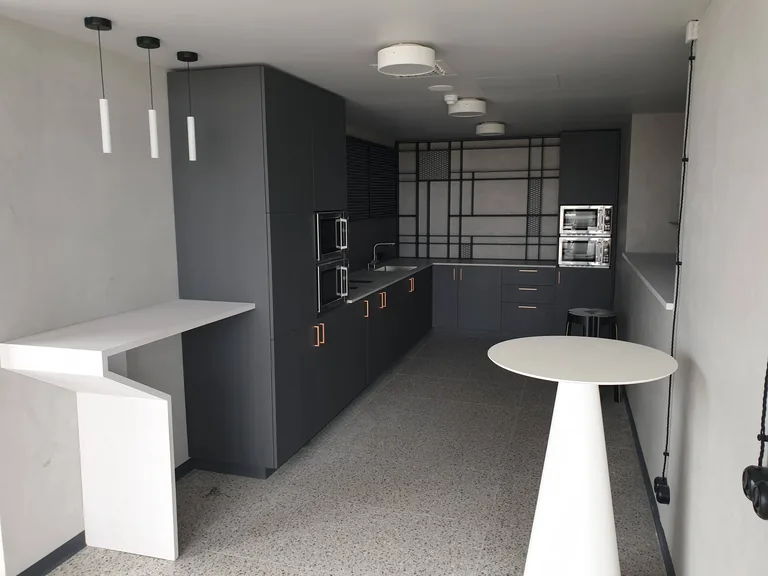 Custom commercial furniture project for Jauna Teika by RPGroup