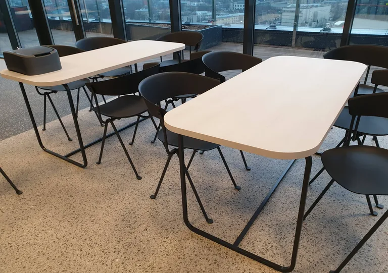 Custom commercial furniture project for Jauna Teika by RPGroup