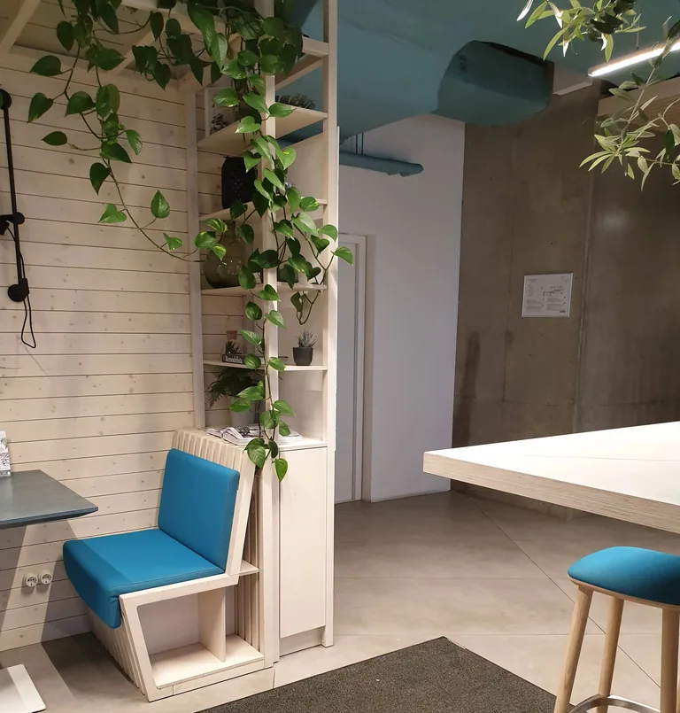 Custom commercial furniture project for Place Eleven by RPGroup