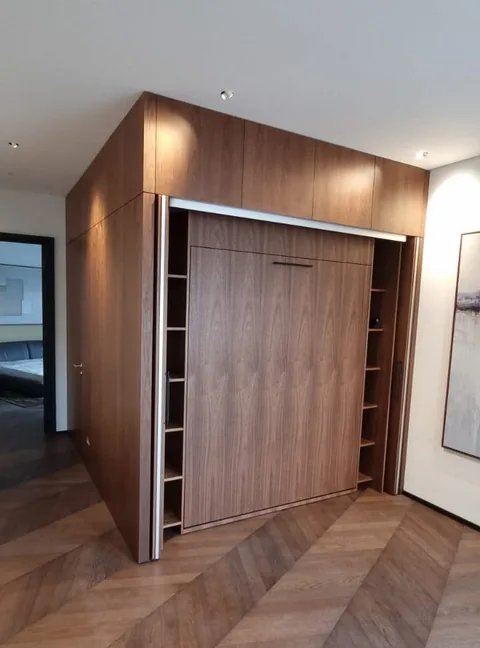 Turnkey custom furniture project in Apartment Wall Bed Wardrobe Custom Furniture by RPGroup